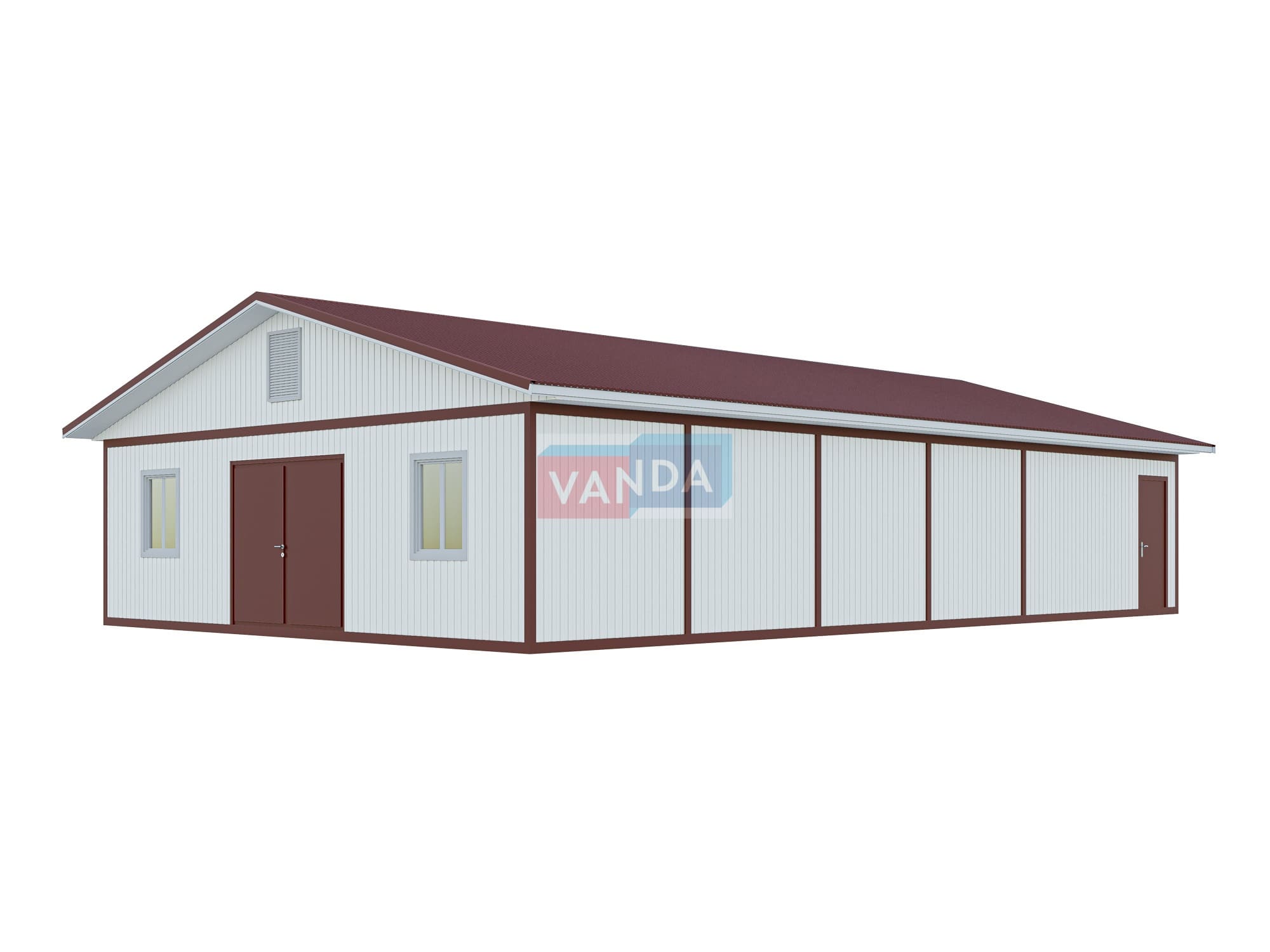 Проект модульного склада 9.0х14,4